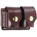 Triple K 103 Double Speedloader Pouch Medium J, K, L Frames Walnut Oil - Triple K