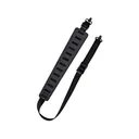 Quake Claw Flush Cup Rifle Sling with Quick Detach Swivel Nylon and Rubber Black - Quake