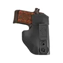 DeSantis Gunhide SOF-TUK 2.0 IWB Holster Right Hand Glock 26, 27, 33 Leather Black - Desantis Gunhide