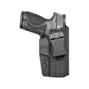 Rounded IWB Holster Right Hand S&W M&P, M&P 2.0 Kydex Black - Rounded