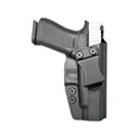 Rounded IWB Holster Right Hand Glock 48, 48 MOS Kydex Black - Rounded