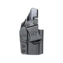 Rounded IWB Holster Right Hand S&W M&P Shield, Shield 2.0, Shield Plus Kydex Black - Rounded