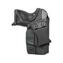 Rounded IWB Holster Right Hand Ruger LCP II Kydex Black - Rounded