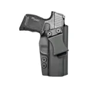 Rounded IWB Holster Right Hand Sig Sauer P365XL Kydex Black - Rounded
