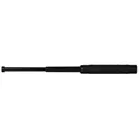 Smith & Wesson 16" Heat Treated Collapsible Baton 4130 Steel Shaft Black Finish Textured Rubber Grip - Smith and Wesson