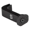 ZEV Technologies Extended Magazine Release with Oversize Button for Glock Gen 3 or Earlier Small Frame 9mm, 357 Sig, 40 S&W, 45 GAP Aluminum Black - Zev Technologies