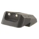 Kensight Defensive 1911 Rear Sight Novak LoMount Cut Steel Black Recessed Blade with White Dots - Kensight