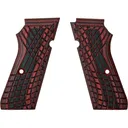 Kimber KDS9c Grips Dark Red/Black - Kimber