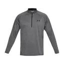 Under Armour Men's Tech 2.0 Quarter Zip Shirt Carbon Heather 2XL - Under Armour