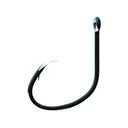Eagle Claw Lancet Circle Hook Trokar Point Offset Hook #7/0 Platinum Black 50PK - Eagle Claw