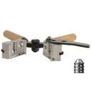 Lee 2 Cavity Combo Bullet Mold 50 Caliber 320 Grain R.E.A.L. and (490 Diameter) Round Ball - Lee Precision