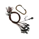 HEYDAY Teardrop Texas Rig Decoy Anchor Set 2.5' 3 oz 12PK - Heyday Decoys
