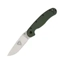Ontario RAT 1 Pocket Knife 3.6" Drop Point AUS-8 Satin Blade Nylon Handle OD Green - Ontario