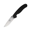 Ontario RAT 1 Pocket Knife 3.5" Drop Point AUS-8 Satin Blade Nylon Handle Black - Ontario