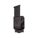 Comp-Tac Single Magazine Pouch PLM Mount Right Hand CZ 75, Beretta 92, Sig Sauer P226, Springfield Armory XD, Walther PPQ 9mm, 40 S&W Kydex Black - Comp-Tac