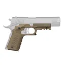 Recover Tactical CC3H Grip and Rail System for 1911 Government, Commander Polymer Tan - Recover Tactical