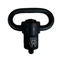 GG&G Quick Detach Front Sling Attachment with Enhanced Heavy Duty Push Button Sling Swivel Remington Tac-13 Steel Matte - GG&G