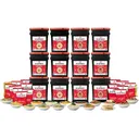 ReadyWise 1440 Serving Vegetarian Entree and Breakfast Freeze Dried Food Kit - ReadyWise