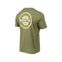 Beretta Men's USA 2.0 Short Sleeve Crew Neck T Shirt Heather Military Green Medium - Beretta