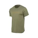 Beretta Men's Hardlines Short Sleeve Crew Neck T Shirt Heather Military Green Medium - Beretta