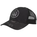 Beretta Mens Multicam Trucker Hat Black Multicam - Beretta