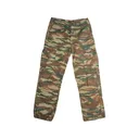 Military Surplus Greek BDU Field Pants Grade 2 Lizard Camo Large - Military Surplus