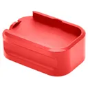 Warne Extended Magazine Base Pad Glock 19, 23 9mm, 40 S&W +0 Aluminum Red - Warne Scope Mounts