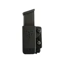 Comp-Tac PCC PLM Mag Pouch Right Hand Shooter/Left Side Carry for Glock 9mm/.40 Kydex Black - Comp-Tac