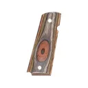 Hogue Fancy Hardwood Grips with Palm Swells for 1911 Government, Commander Lamo Camo - Hogue