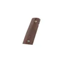 Hogue Fancy Hardwood Grips for 1911 Government, Commander with Extended Magwell Ambidextrous Safety Cut Checkered Pau Ferro - Hogue