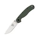 Ontario RAT 2 Pocket Knife 3" Drop Point AUS-8 Satin Blade Nylon Handle OD Green - Ontario