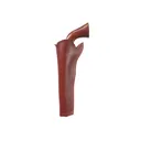 Triple K 313 California Slim Jim OWB Holster Left Hand Colt 1851 Navy, 1860 Army 8" Leather Brown - Triple K