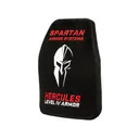 Spartan Armor Hercules Body Armor Shooter's Cut Stand Alone Ballistic Plate IV 10"x12" Multi-Curve Set of 2 - Spartan Armor Systems