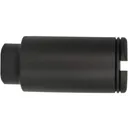 KAK Full Size Flash Can Flash Hider M14x1 LH 7.62mm Aluminum Matte - Kak