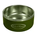 Mud River Stainless Steel Dog Bowl Green - Mud River