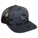 Leupold Mens Camo Trucker Hat Navy - Leupold