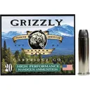 Grizzly Cartridge Bear Load 357 Magnum Ammo 180 Grain Flat Nose Box of 20 - Grizzly Cartridge