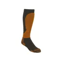Kenetrek Men's Alaska Super Heavyweight Over the Calf Socks Merino Wool Black/Orange Large (9-12) 1 Pair - Kenetrek