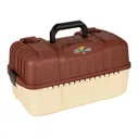 Flambeau Hip Roof 7 Tray Tackle Box Terra Cotta/Cream - Flambeau