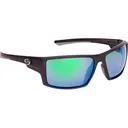 Strike King Men's S11 Optics Pickwick Polarized Sunglasses Matte Black Frame Green Mirror Lens - Strike King