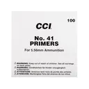 CCI Small Rifle 5.56mm NATO-Spec Military Primers #41 Case of 5000 (5 Boxes of 1000) - Cci