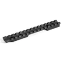 EGW 1-Piece 20 MOA Elevated Picatinny Scope Base Mossberg MVP 5.56x45mm Matte Black - Egw
