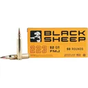 Black Sheep 223 Remington Ammo 62 Grain Full Metal Jacket Box of 50 - Black Sheep