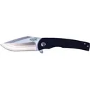 Ontario Carter Trinity Folding Knife 3" Clip Point AUS-8 Stainless Steel Blade G-10 Handle Black - Ontario
