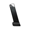 Mec-Gar Optimum Magazine with DPS Base Pad for Beretta 96 40 S&W 15-Round Steel Anti-Friction Black - Mec-Gar