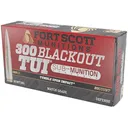 Fort Scott Munitions Subsonic TUI 300 AAC Blackout (7.62x35mm) Ammo 190 Grain Solid Lead Free Box of 20 - Fort Scott Munitions
