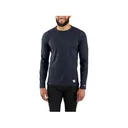 Carhartt Men's Force Midweight Waffle Long Sleeve Base Layer Shirt Navy Large - Carhartt