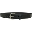 MidwayUSA Casual Belt 1-1/2" Leather Black 42" - Midwayusa