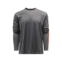 Grundens Men's Tough Sun Crew Long Sleeve Crew Neck T Shirt Anchor XL - Grundens