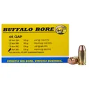 Buffalo Bore 45 GAP Ammo 230 Grain Full Metal Jacket Box of 20 - Buffalo Bore